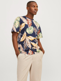 Футболки и поло JACK & JONES модель 12249329_NavyBlazer Фото