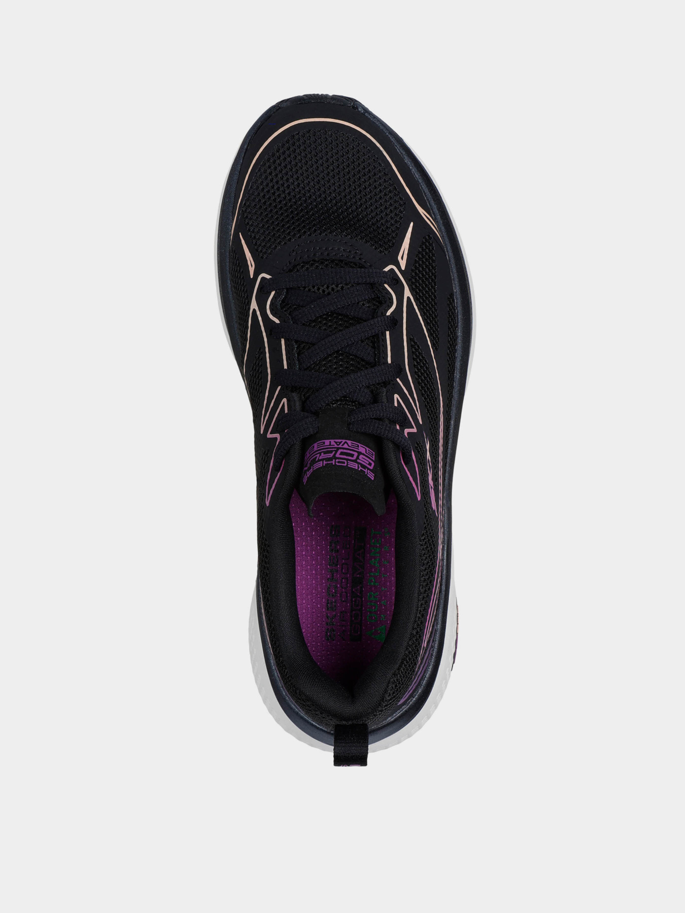Кроссовки Skechers модель 129001 BKPR Фото