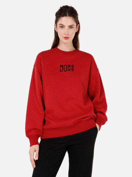 Худи и свитшоты Colin’s модель CL1070585_RED Фото