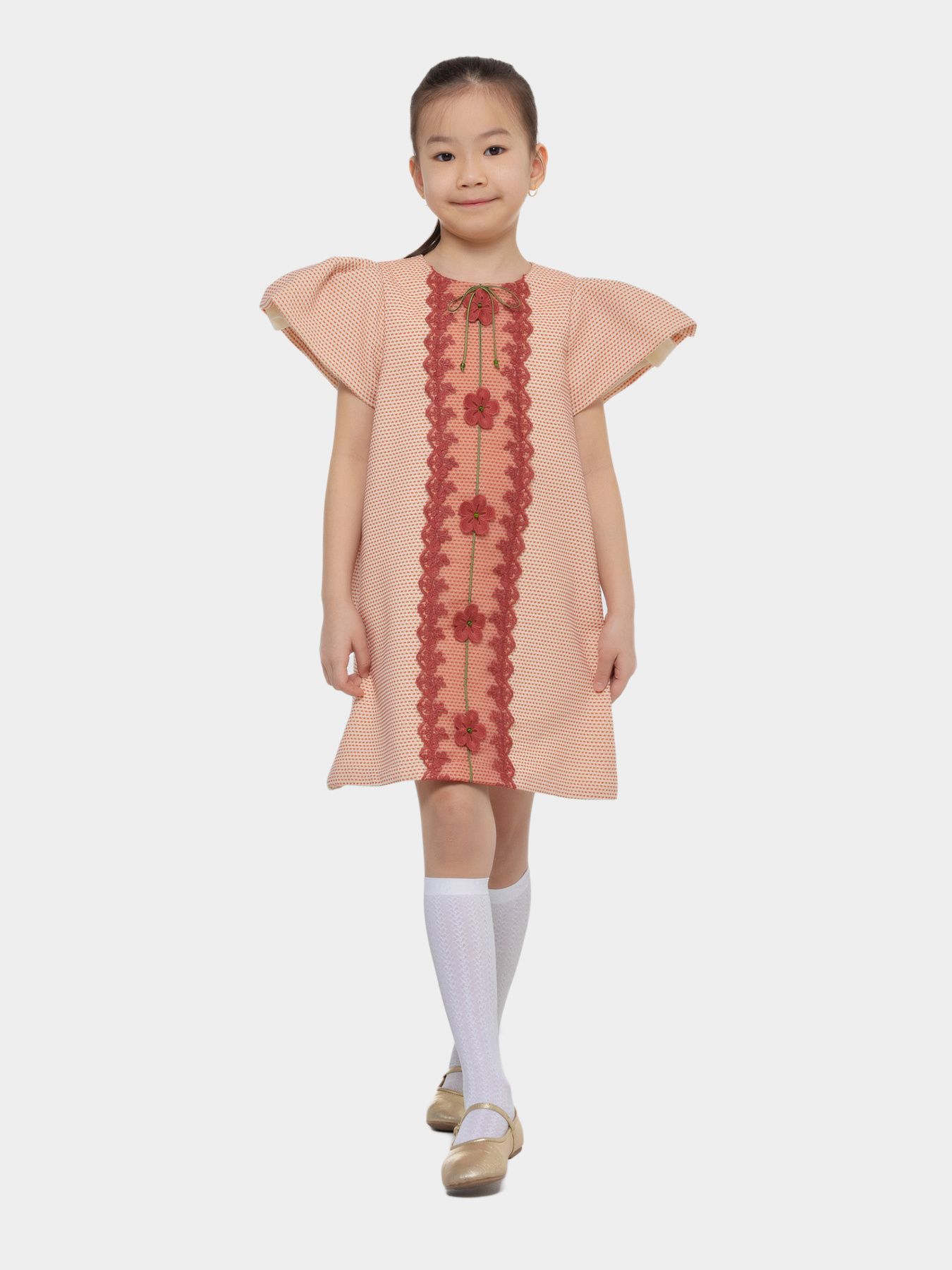 Платья SONATA KIDS модель SK-0069-peach Фото