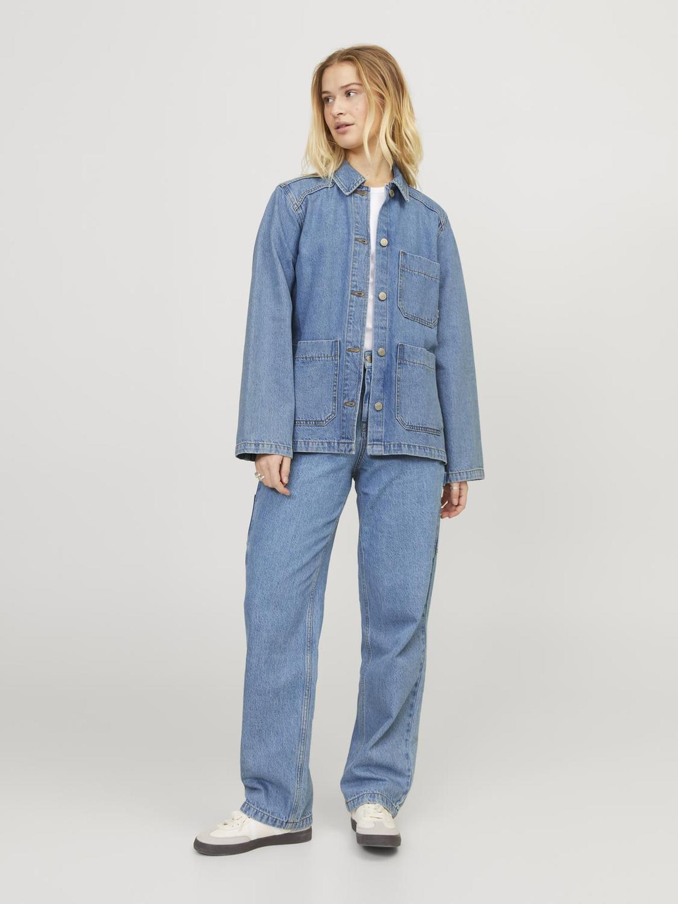 Куртки и дубленки JACK & JONES модель 12253107_Lightbluedenim Фото