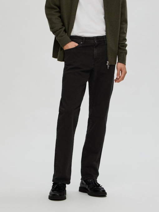 Джинсы Selected модель 16091727_BlackDenim Фото