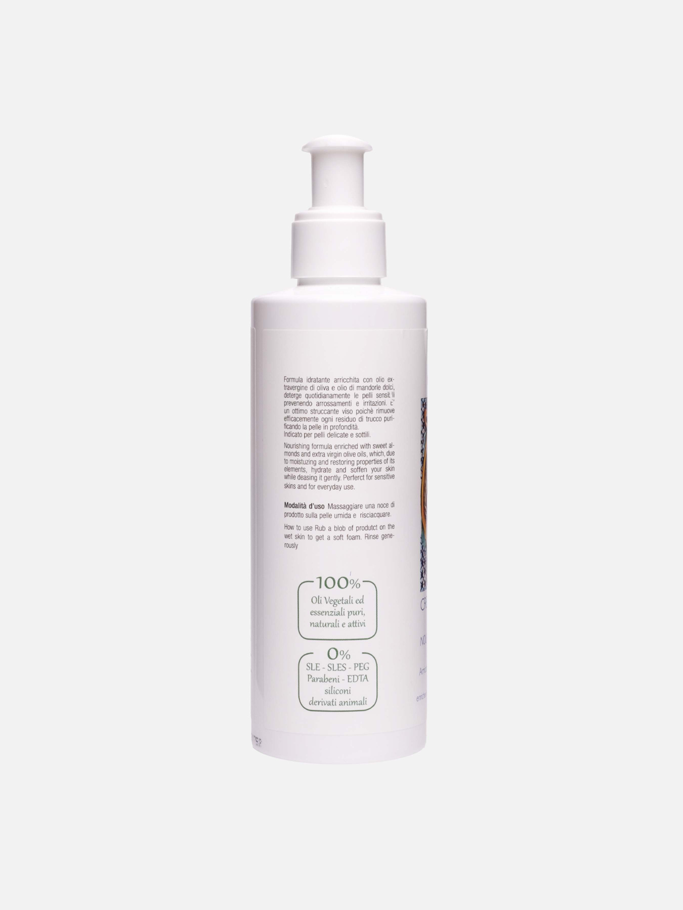 Очищающий крем для лица с маслами миндаля и оливы Alia Skin Care модель ASC016 Фото