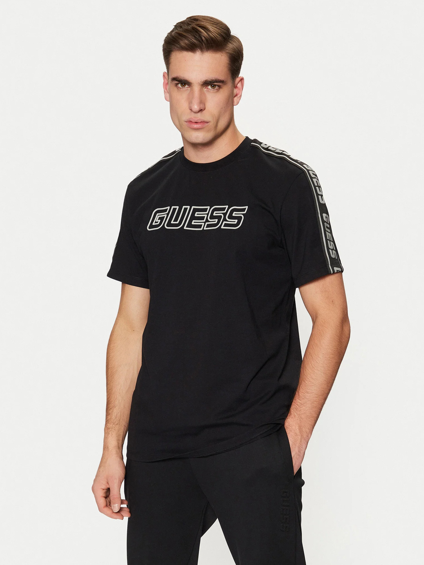 Футболки и поло GUESS модель Z4GI18-J1314-JBLK Фото