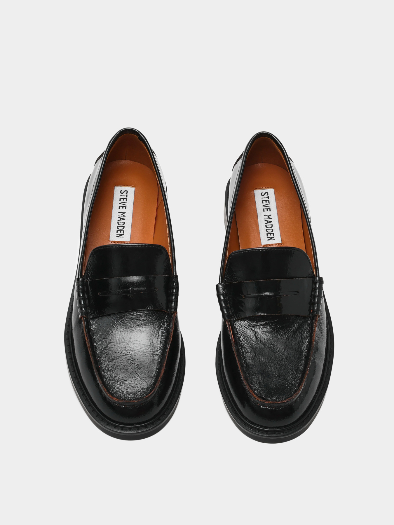 Туфли и лоферы Steve Madden модель SM11004736 BLACK LEATHER Фото