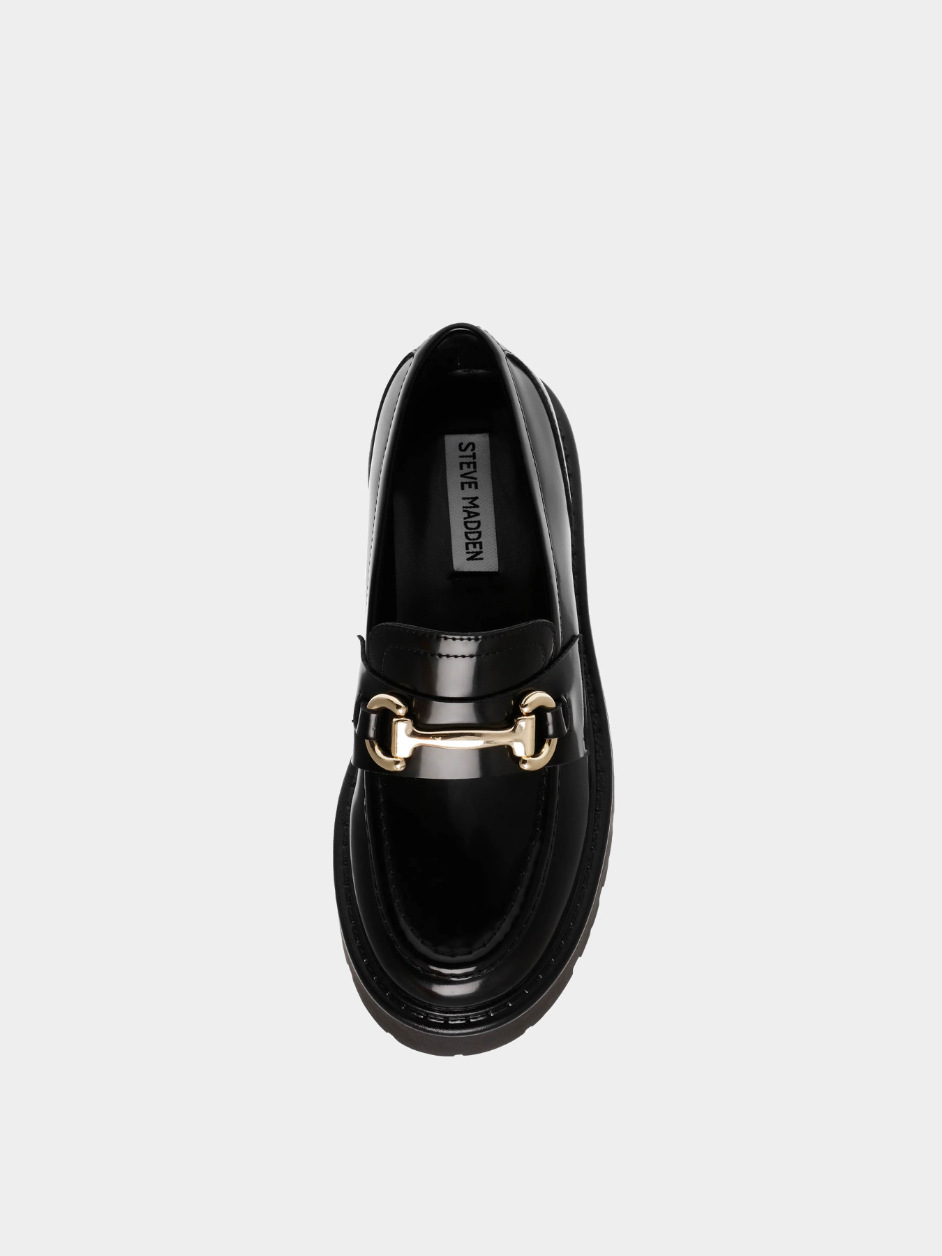 Туфли и лоферы Steve Madden модель SM11003276 BLK ACTION LEATHER Фото