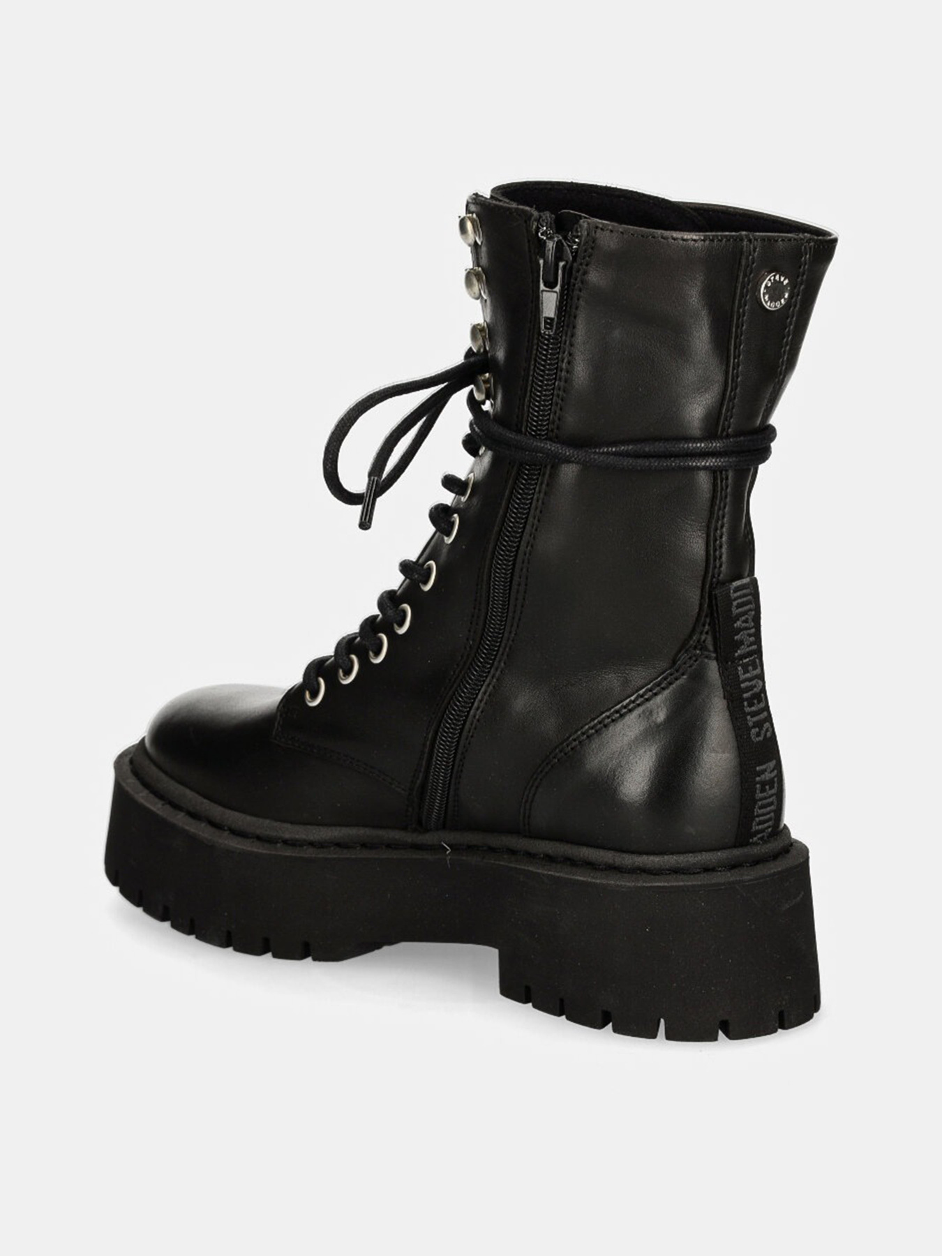 Ботинки и сапоги Steve Madden модель SM11003283 BLACK LEATHER Фото