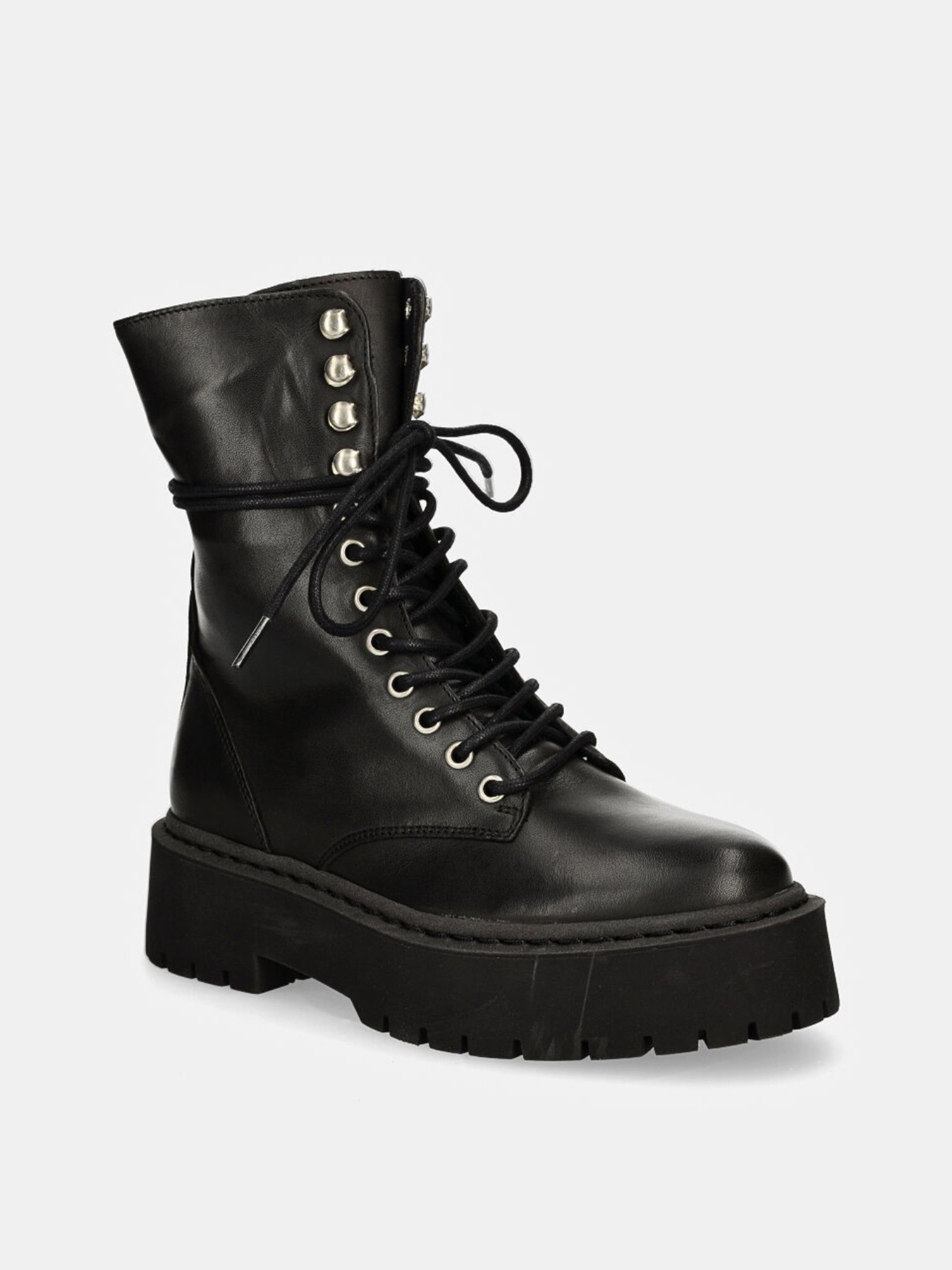 Ботинки и сапоги Steve Madden модель SM11003283 BLACK LEATHER Фото