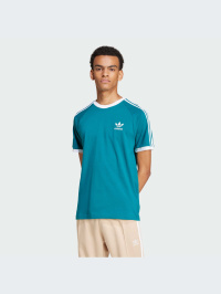 Бирюзовый - Футболка adidas Adicolor