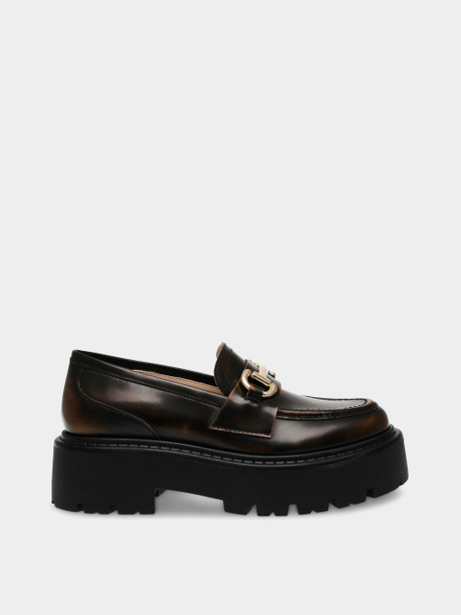 Туфли и лоферы Steve Madden модель SM11003276 BROWN ACTION LEATHER Фото