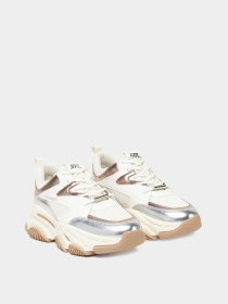 Кроссовки Steve Madden модель SM19000096 SILVER/GOLD CREAM Фото