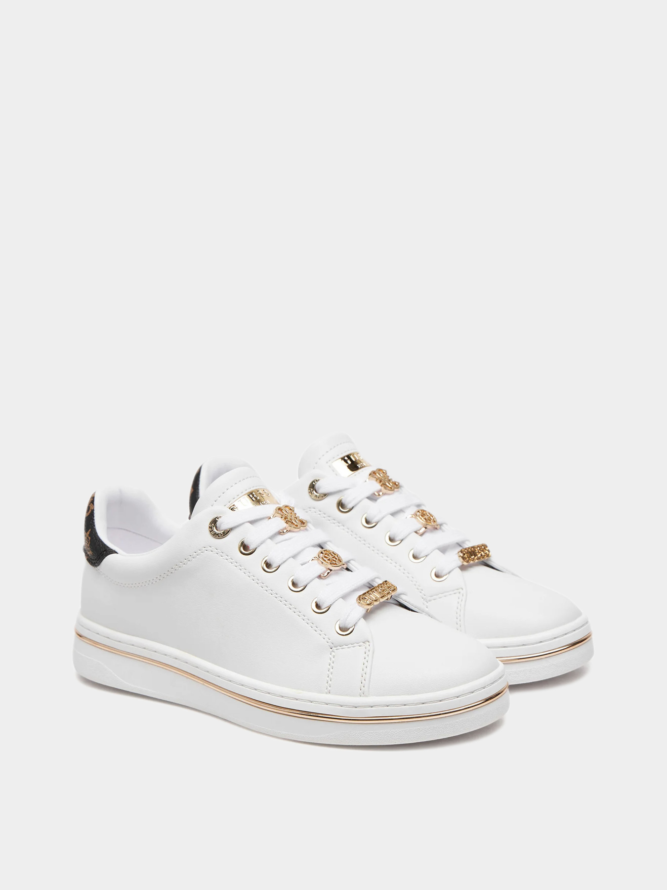 Кеды GUESS модель FLPSTA-ELE12-WHITE Фото