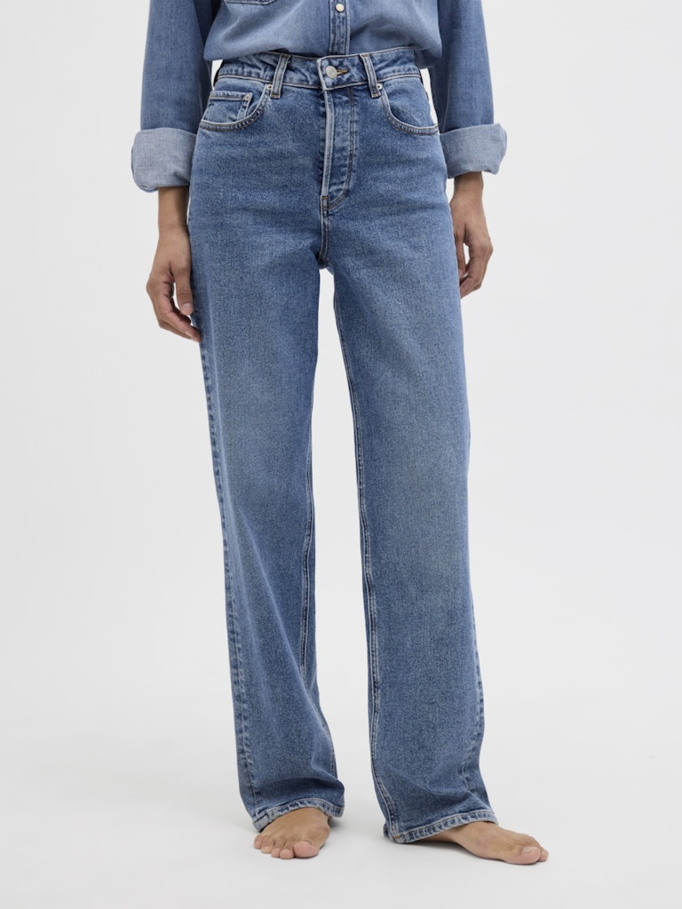 Джинсы JACK & JONES модель 12236352_MediumBlueDenim Фото