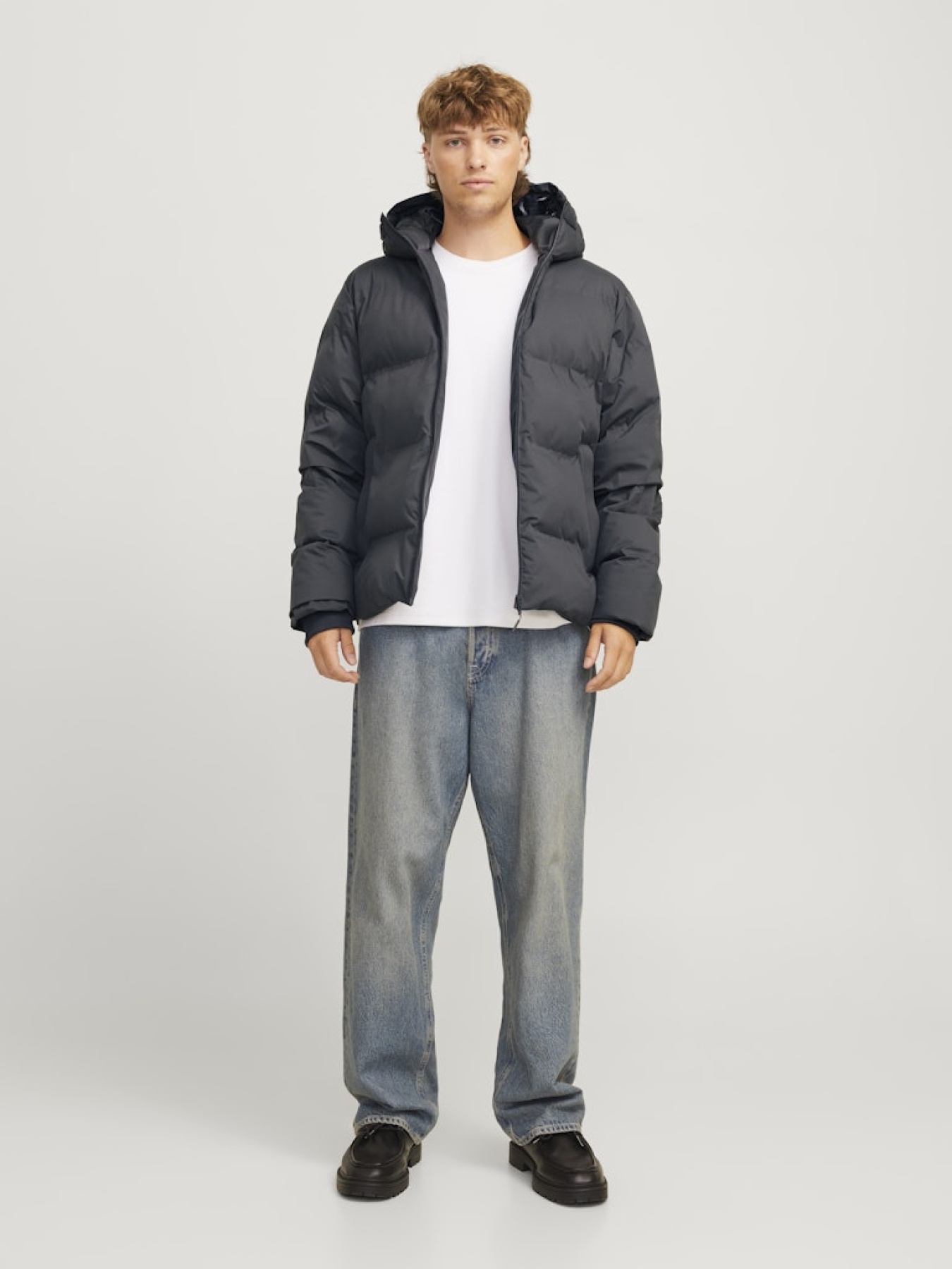 Куртки и дубленки JACK & JONES модель 12256887_ASPHALT Фото