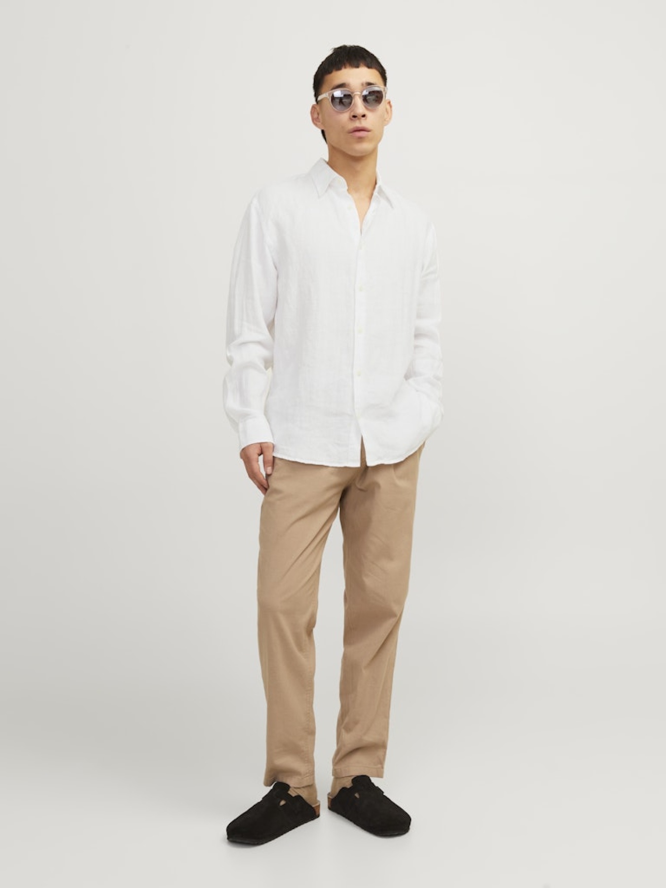 Рубашки JACK & JONES модель 12273907_Brightwhite Фото