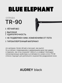 Очки BLUE ELEPHANT AUDREY Black модель CP114398 Фото