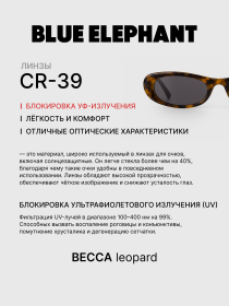 Очки BLUE ELEPHANT BECCA Leopard модель CP114524 Фото