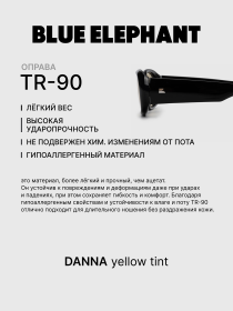 Очки BLUE ELEPHANT DANNA Yellow Tint модель CP114407 Фото