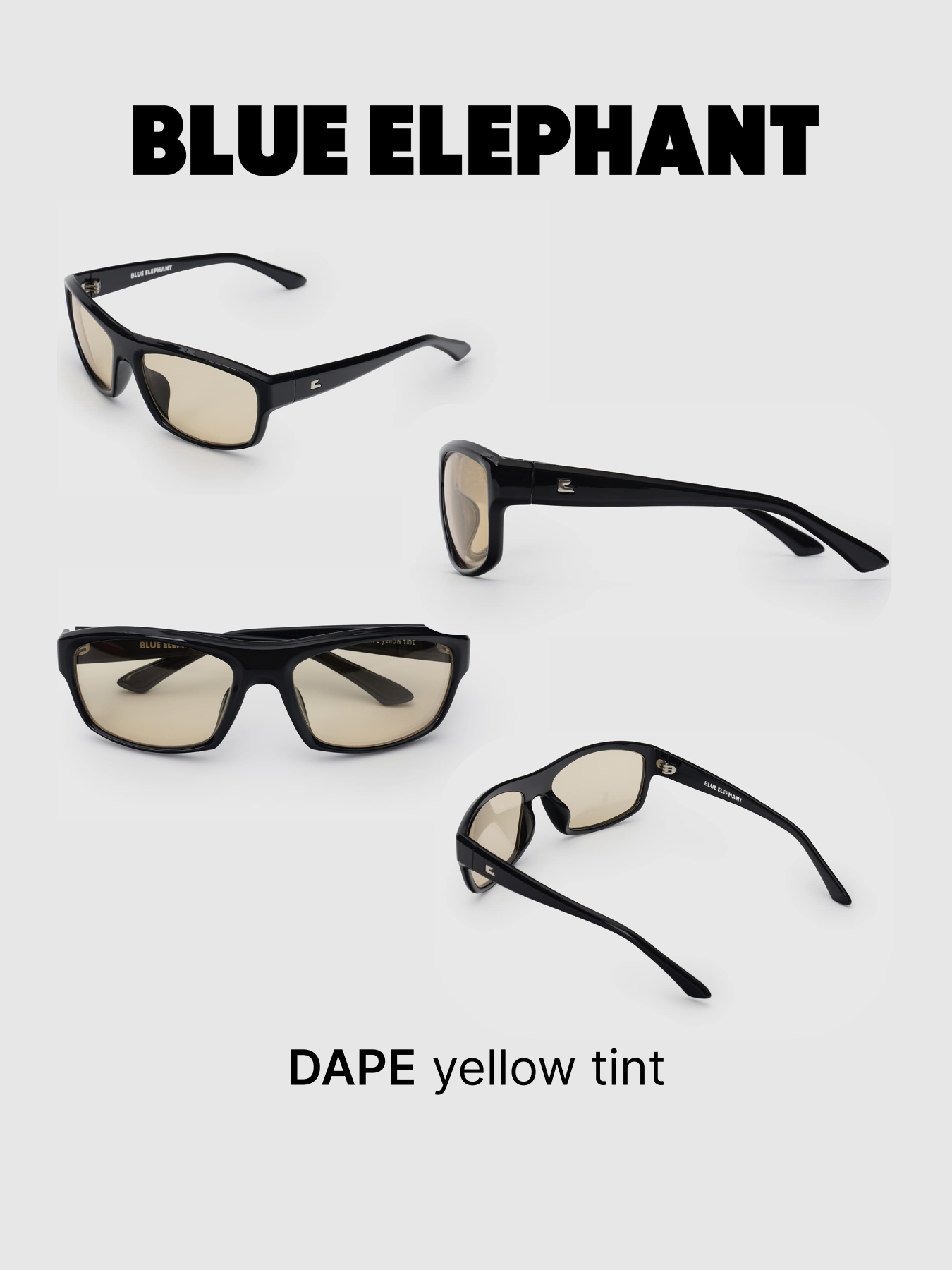 Очки BLUE ELEPHANT DAPE Yellow Tint модель CP114409 Очки BLUE ELEPHANT DAPE Yellow Tint модель CP114409 Фото