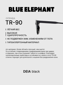 Очки BLUE ELEPHANT DEIA Black модель CP114410 Фото