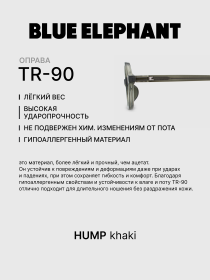 Очки BLUE ELEPHANT HUMP Khaki модель CP114428 Фото