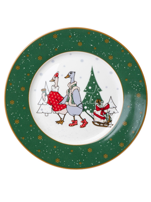 Тарелка закусочная lefard "Family christmas" 20 см 425-207 Китай Lefard модель 6907004252074 Фото