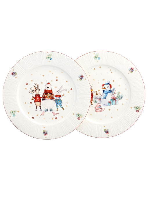 Набор тарелок обеденных lefard "Winter story" 2 шт. 26,5 см 425-264 Китай Lefard модель 6907004252647 Фото