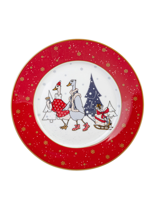 Тарелка закусочная lefard "family christmas" 20 см  425-120 Китай Lefard модель 6907004251206 Фото