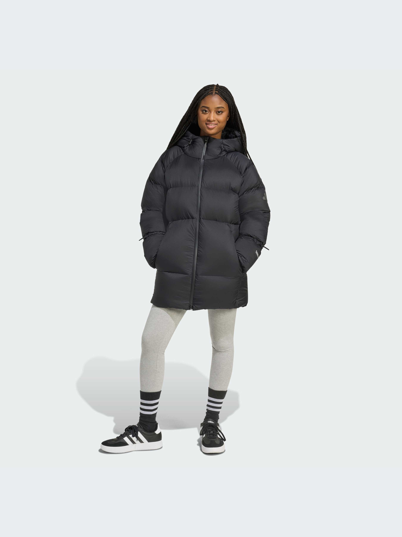 Куртки и дубленки Adidas MyShelter модель JN1998-KZ Фото