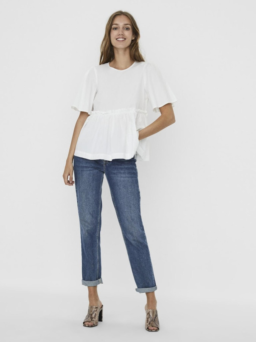 Рубашки Vero Moda модель 10234072_BRIGHTWHITE Фото