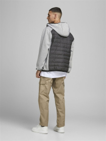 Куртки и дубленки JACK & JONES модель 12184739_LIGHTGREYMELANGE Фото
