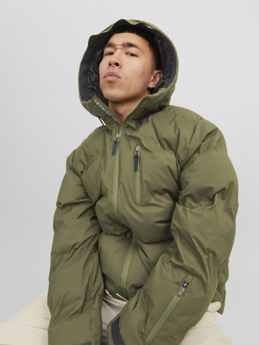 Куртки и дубленки JACK & JONES модель 12238998_OliveNight Фото