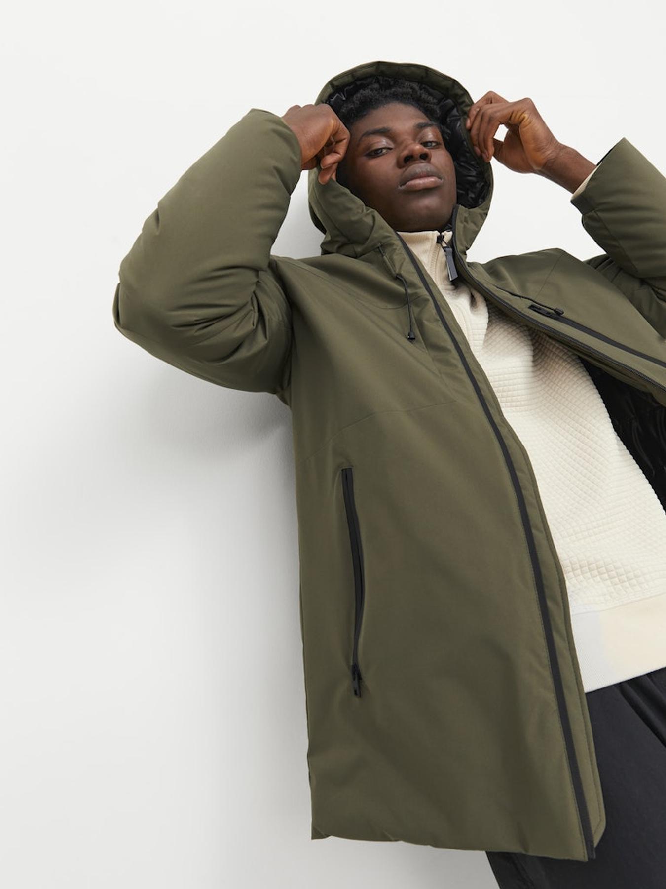 Куртки и дубленки JACK & JONES модель 12243225_OliveNight Фото
