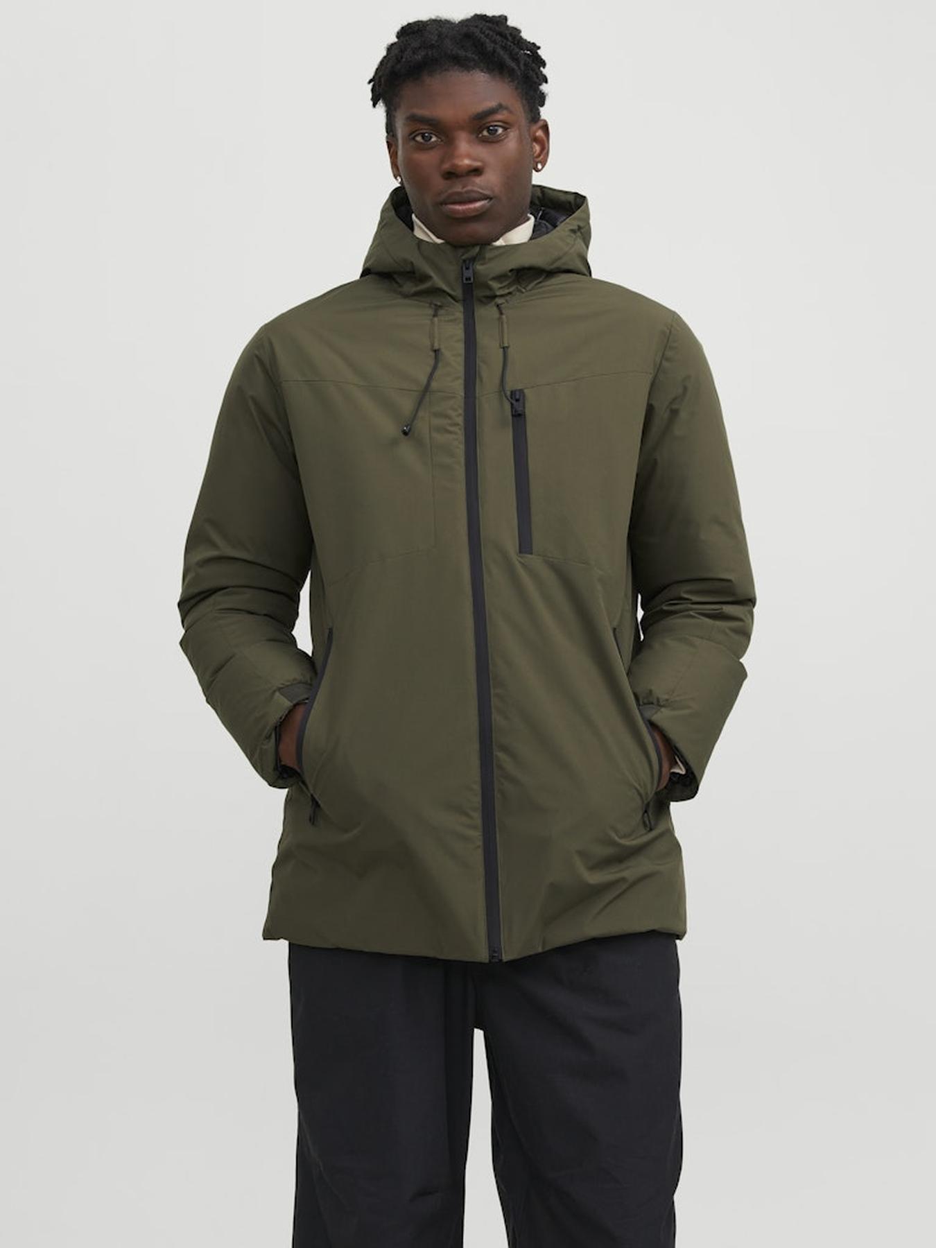 Куртки и дубленки JACK & JONES модель 12243225_OliveNight Фото