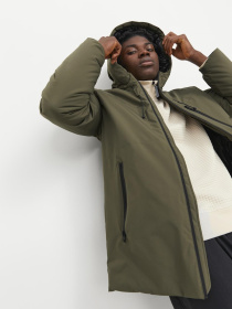 Куртки и дубленки JACK & JONES модель 12243225_OliveNight Фото