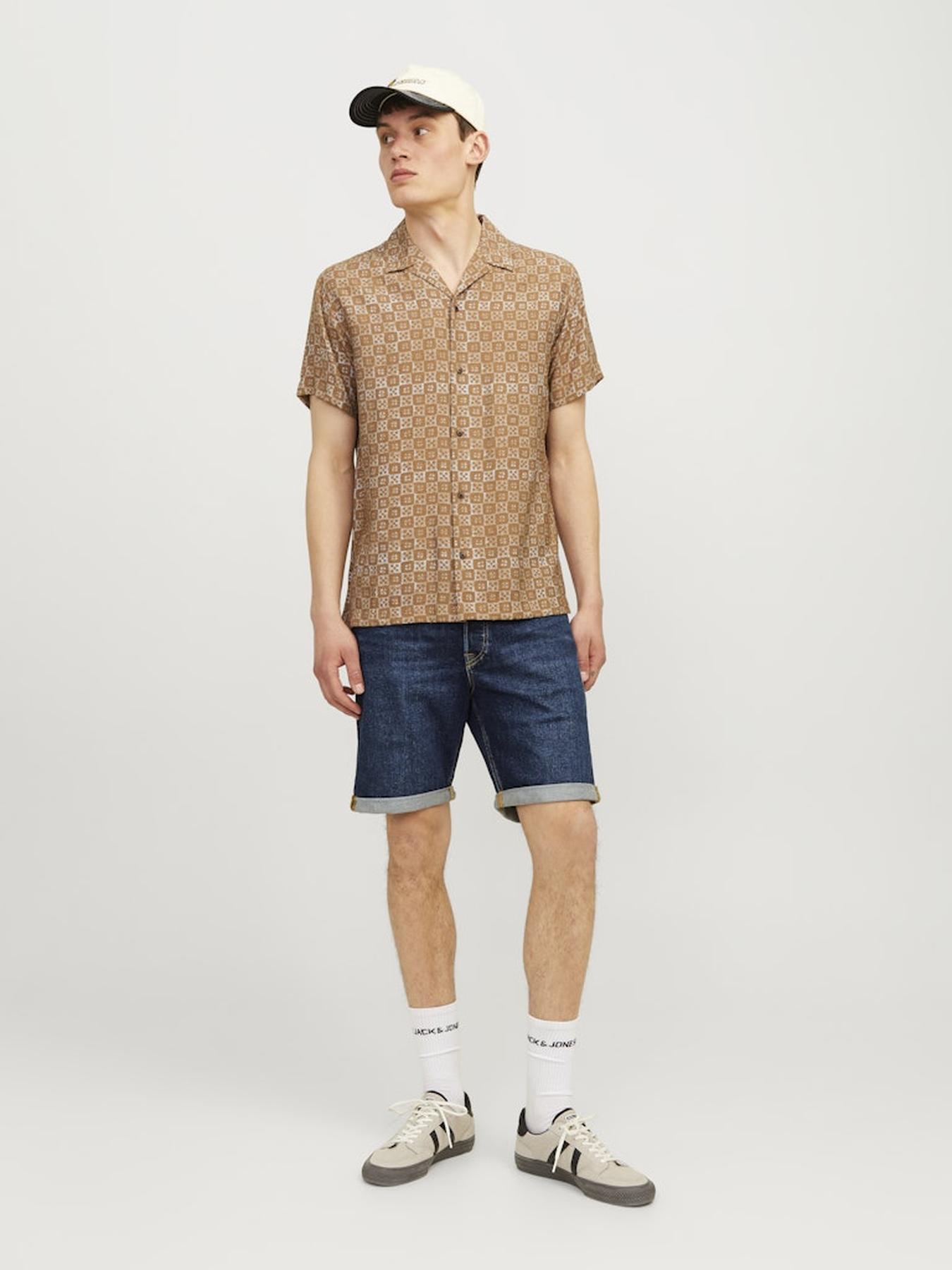 Шорты JACK & JONES модель 12253814_BlueDenim430 Фото