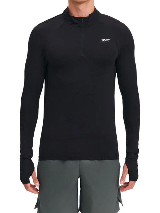 Худи и свитшоты Reebok ROCKY LS 3/4 ZIP MUSCLE T модель 102247924 Фото