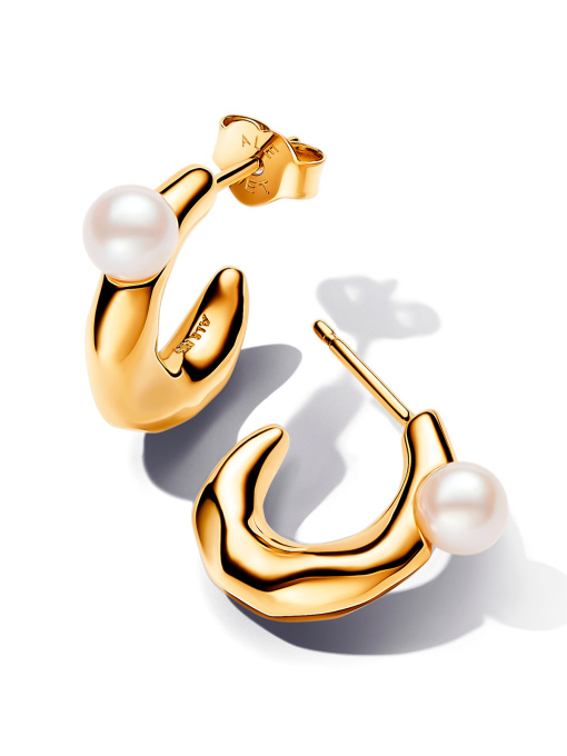 Серьги-кольца PANDORA Essence модель 263261C01 Фото