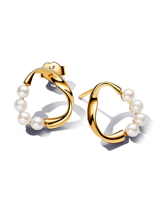 Серьги-гвоздики PANDORA Essence модель 263276C01 Фото