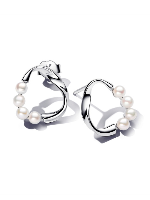 Серьги-гвоздики PANDORA Essence модель 293276C01 Фото