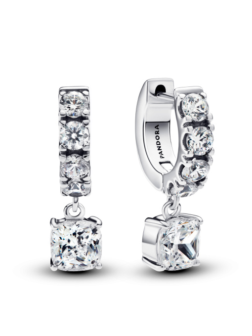 Серьги-кольца PANDORA Timeless модель 293547C01 Фото