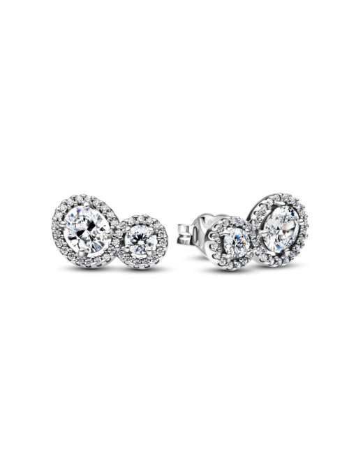Серьги-гвоздики PANDORA Timeless модель 293774C01 Фото