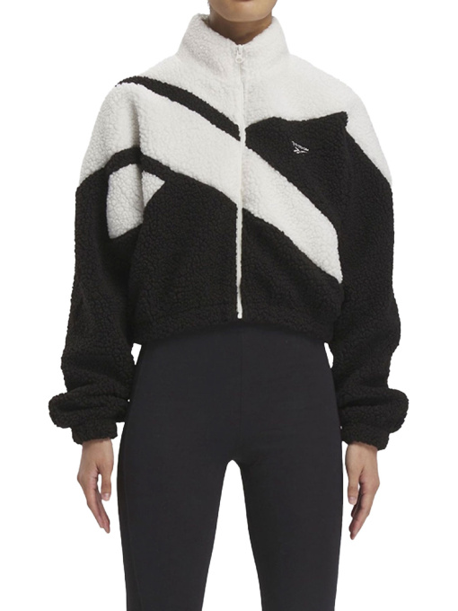 Худи и свитшоты Reebok CL WINTER SHERPA TRACKTOP модель 101552382 Фото