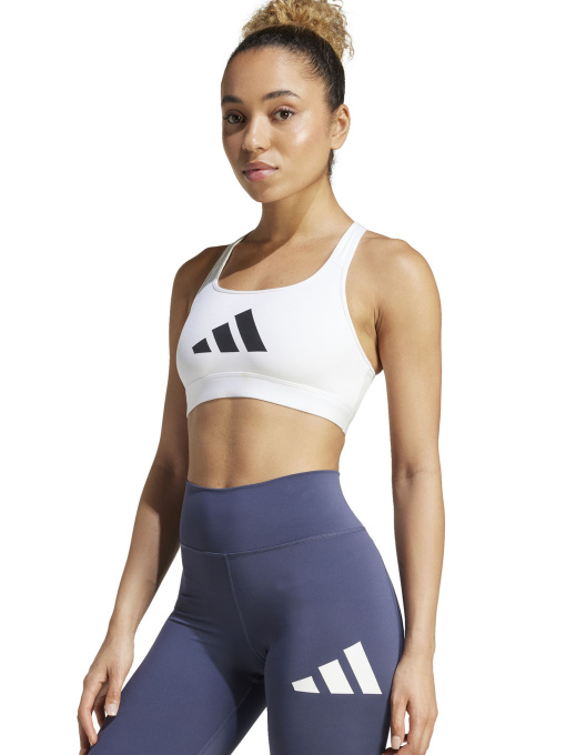 Футболки и поло Adidas PWRCT BL BRA        WHITE модель 102231416 Фото
