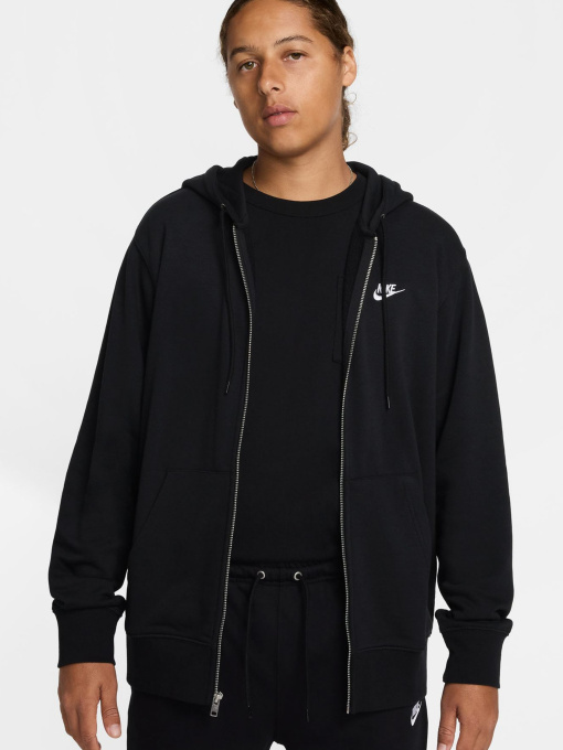 Худи и свитшоты NIKE M NK CLUB FT FZ HOODIE модель 102263897 Фото
