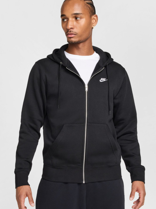Худи и свитшоты NIKE M NK CLUB BB FZ HOODIE модель 102276677 Фото