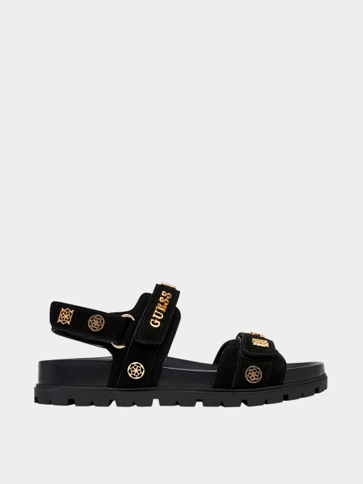 Сандалдар GUESS үлгі FLPFLO-ESU03-BLACK Фото