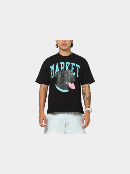 Футболки и поло Market модель MKT26Q2-SS0641-BLACK Фото