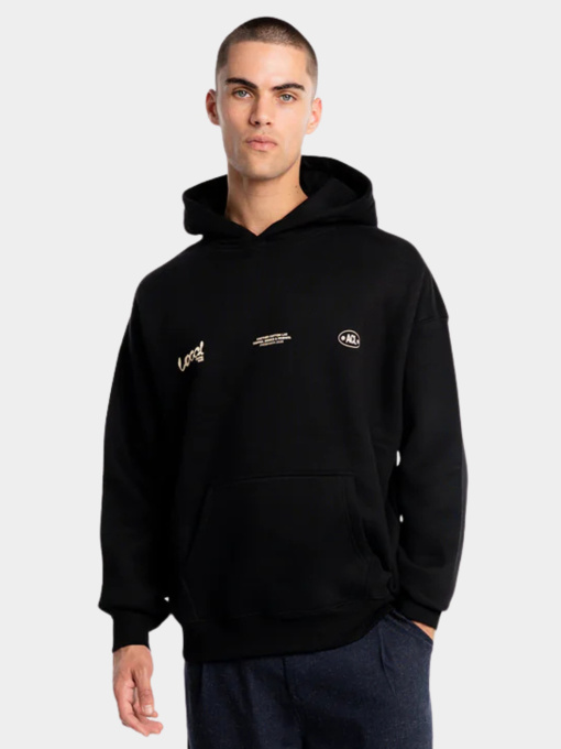 Худи и свитшоты Another Cotton модель ACL-261-HO-400-001-BLACK Фото